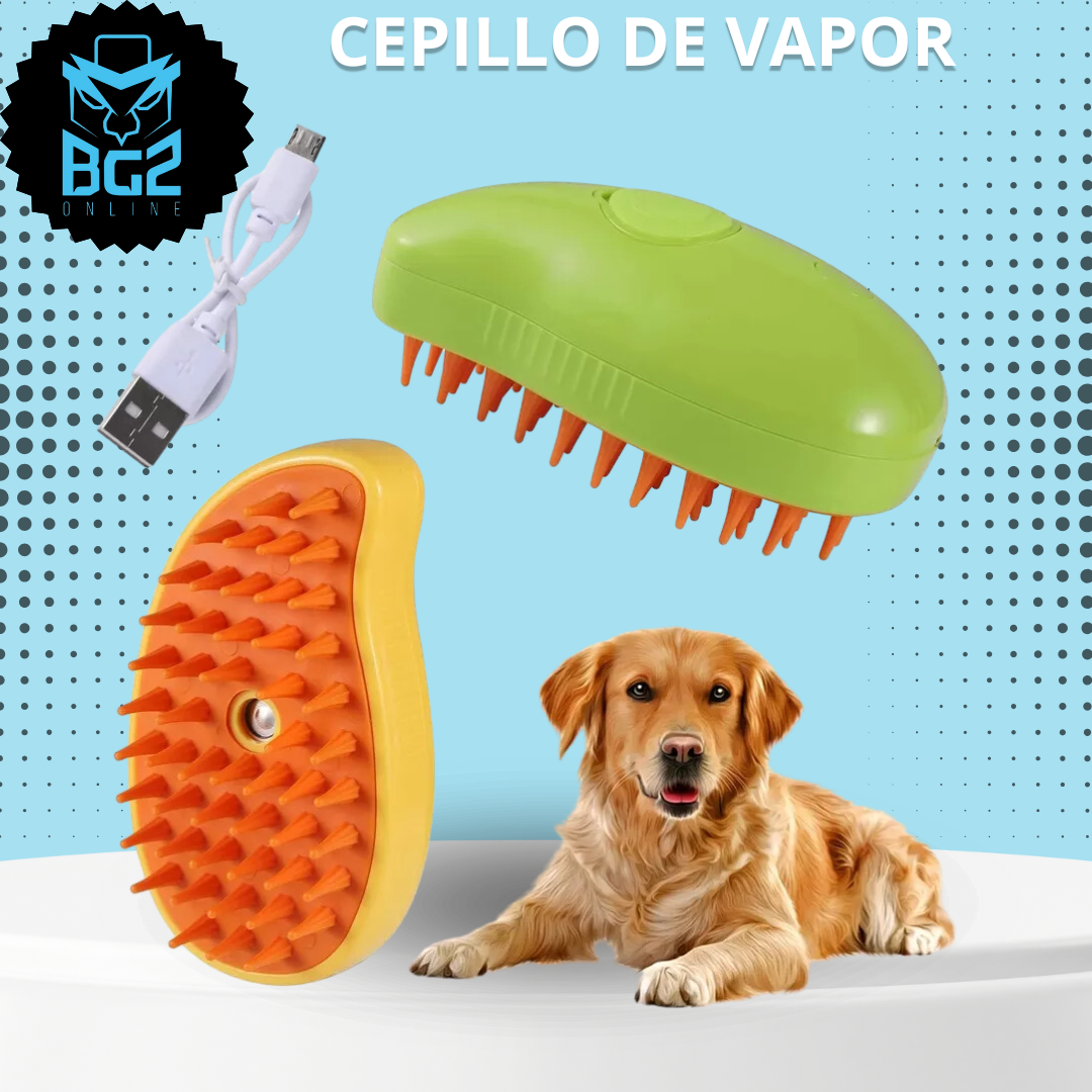 Cepillo de vapor para mascotas